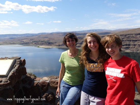 girls at petrified forest